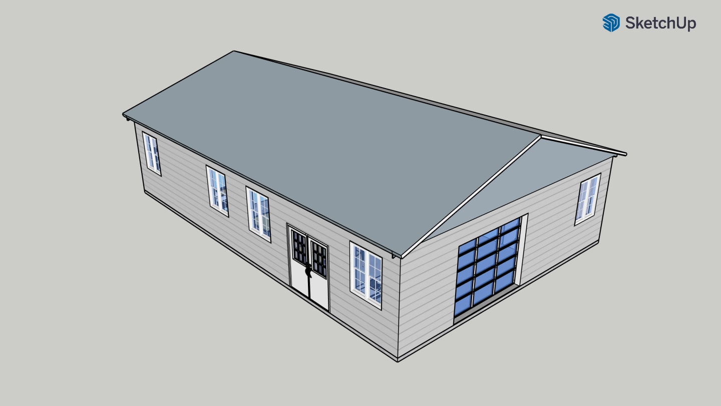 starlight studio exterior iso rendering